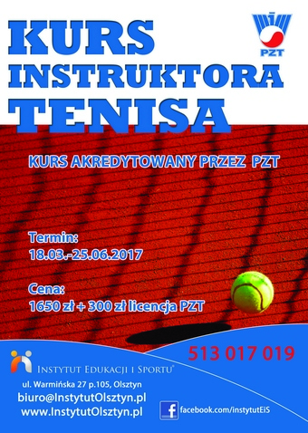 Instytut Edukacji i Sportu w Olsztynie zaprasza na kurs instruktorski 