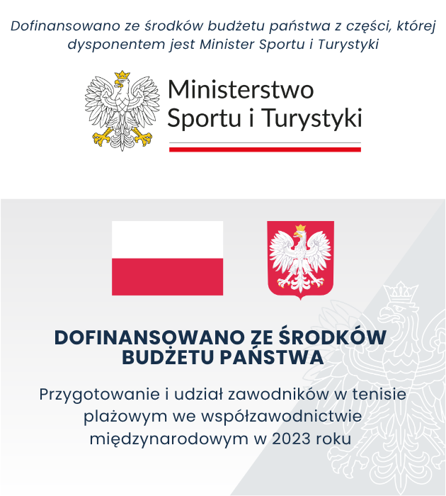 Program wspierania sportów nieolimpijskich 2023 - tenis plażowy